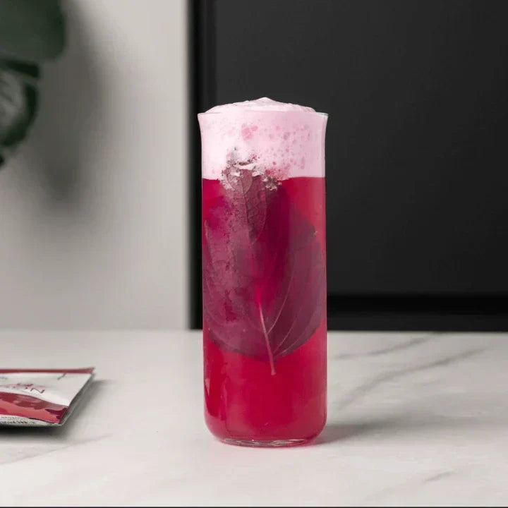 Cocktail japonais : mocktail au shiso rouge
