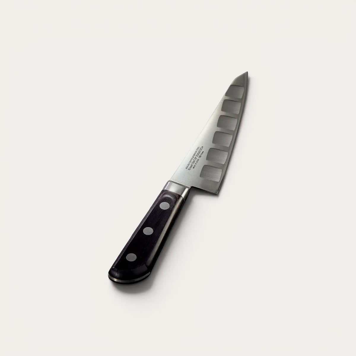 Honesuki Kaku Boning Knife with Hollow Edge Blade 150 mm