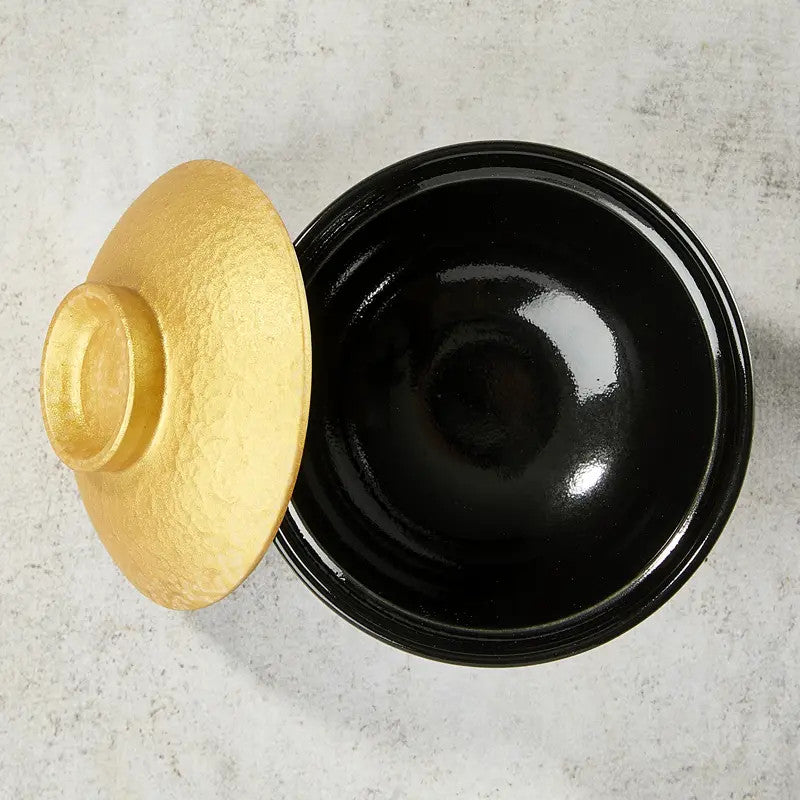 Luxuriöse Chawanmushi-Schale oder Amuse-Bouche-Schale in einer Box