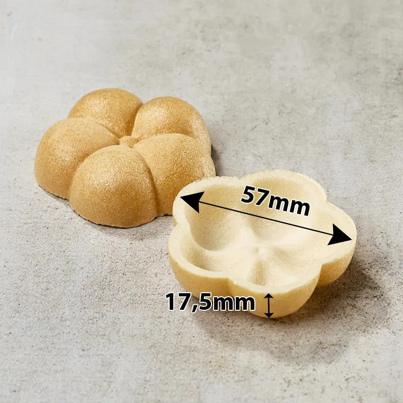 Monaka forme fleur d'ume 5717,5 mm