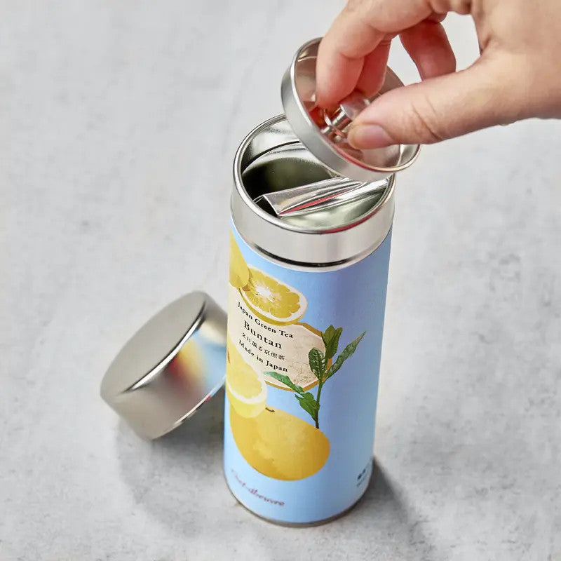 Groene thee gearomatiseerd met Buntan-citrusvrucht - 40g