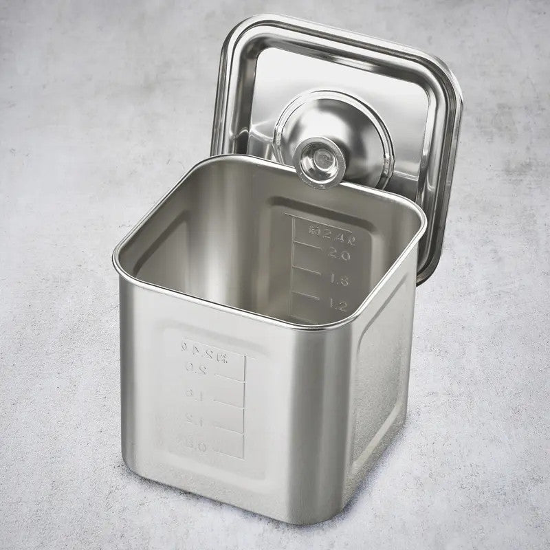 Contenitore gastro quadrato con coperchio