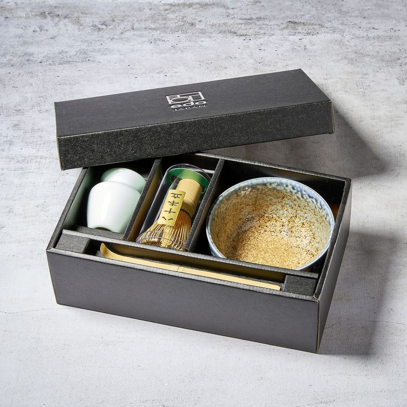 Service à thé Matcha bleu - Made in Japan