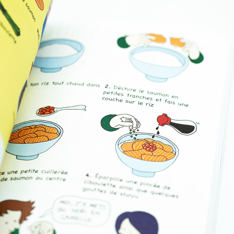 Gohan, das erste Rezeptbuch im Manga-Stil