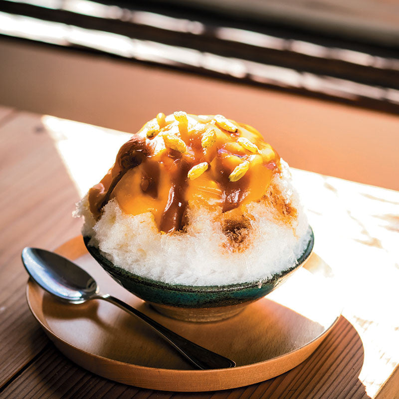 Kakigori-molen en crushed ice Black Swan Materiaal