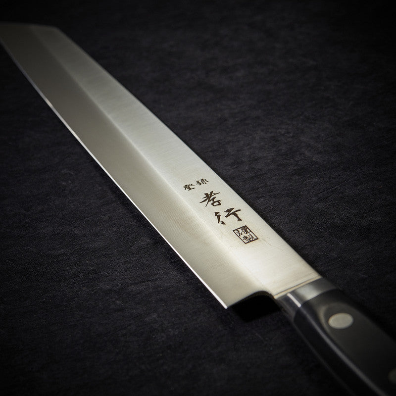 Cuchillo Grand Chef Kiritsuke Yanagiba para sushi y sashimi, hoja 260 mm, zurdo