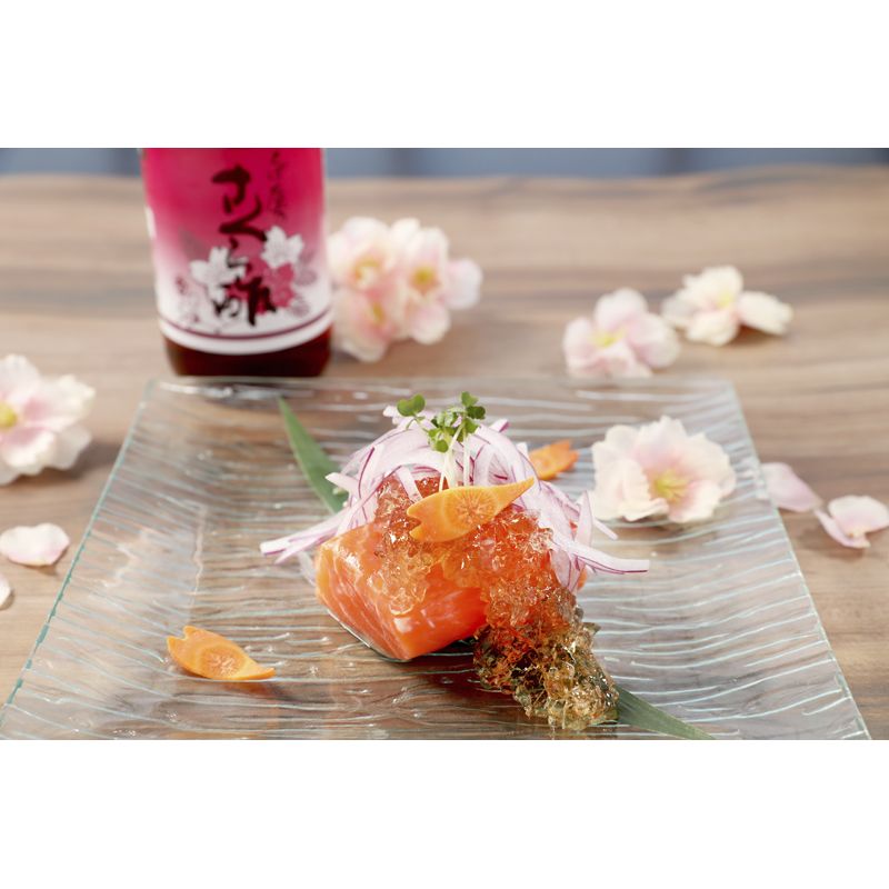 Rice Vinegar and Sakura Cherry Blossom Condiment