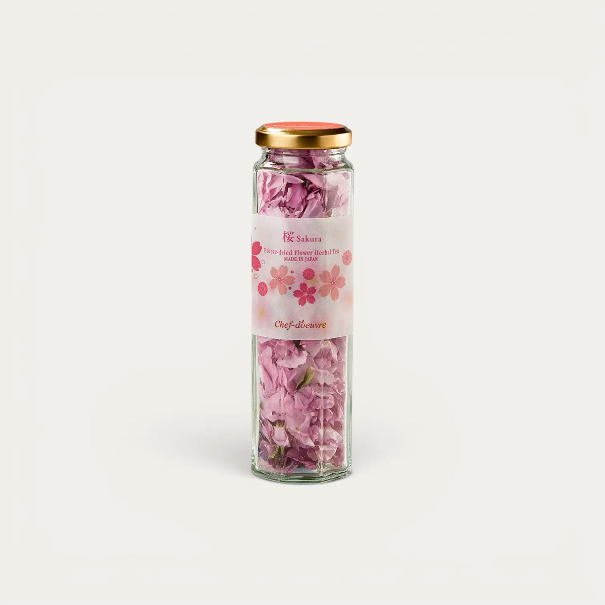 Pétalas de flores de cerejeira sakura 1,5g