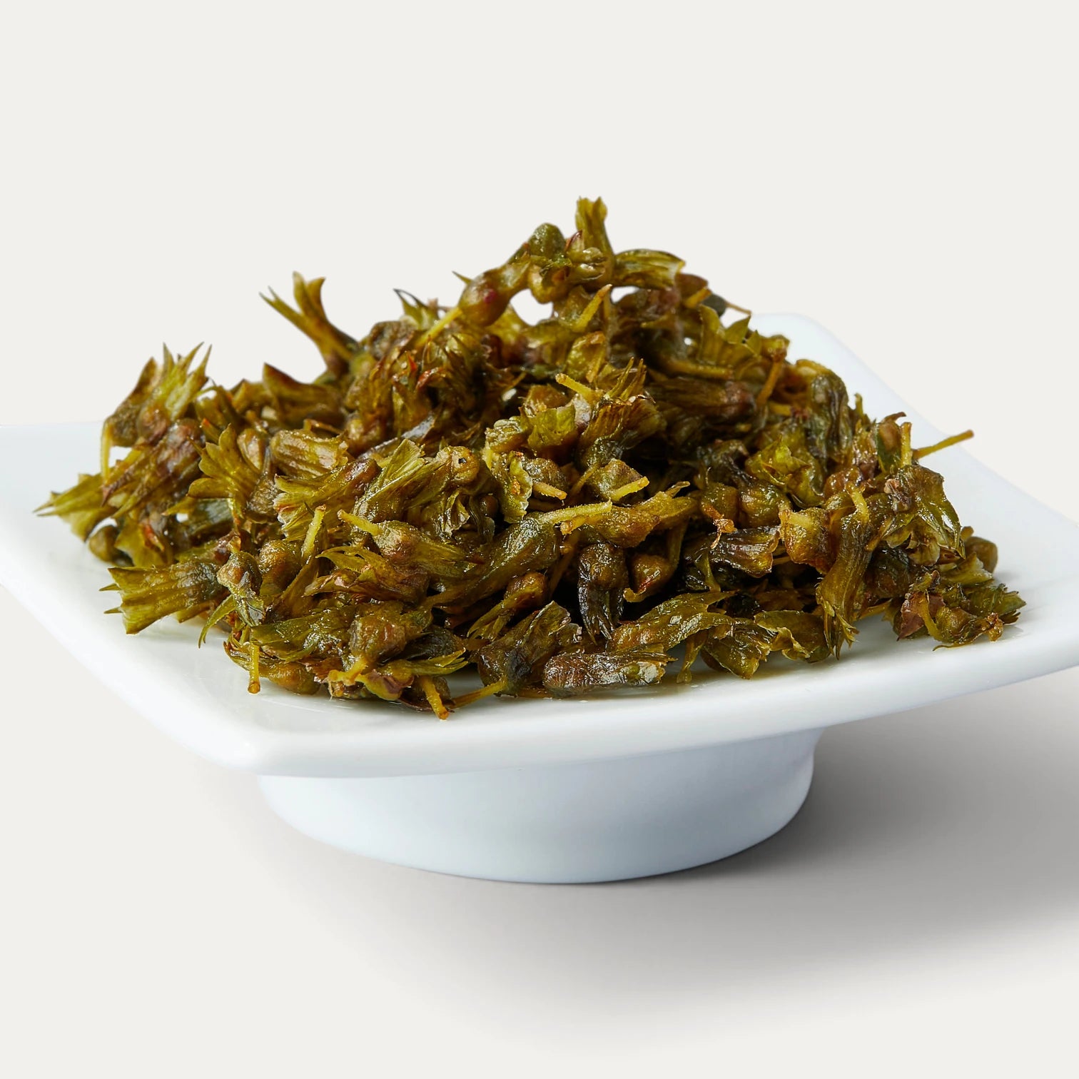 Salted red shiso buds