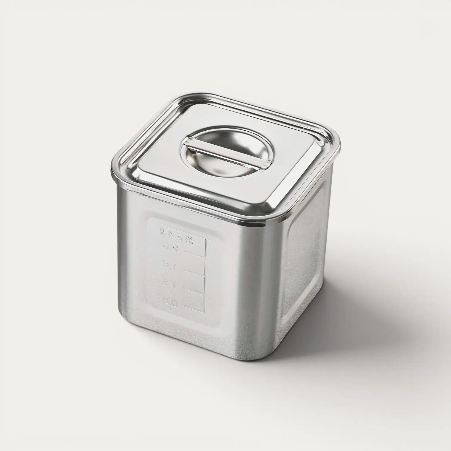Quadratischer Gastronormbehälter mit Deckel