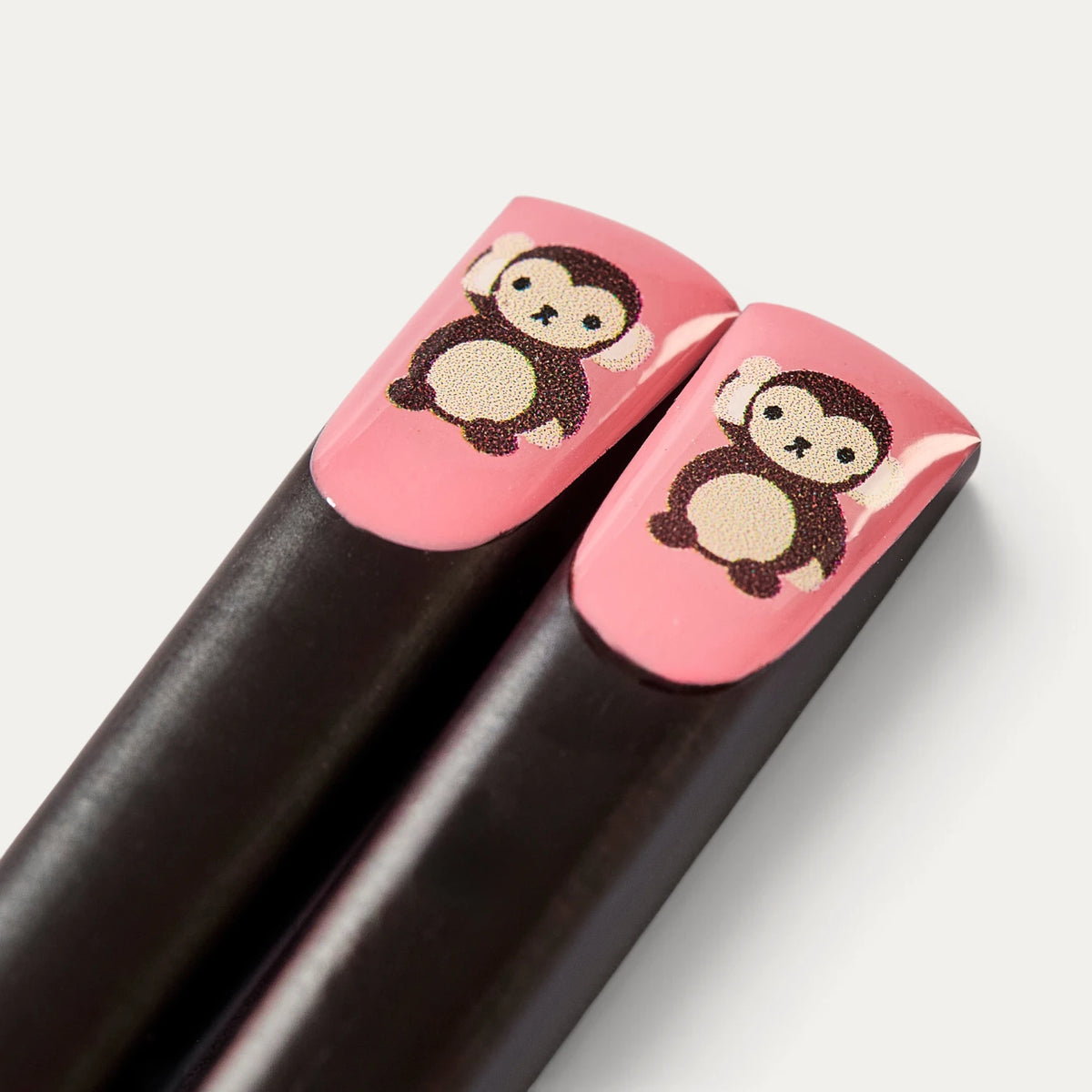 Paar Essstäbchen Tierkreiszeichen