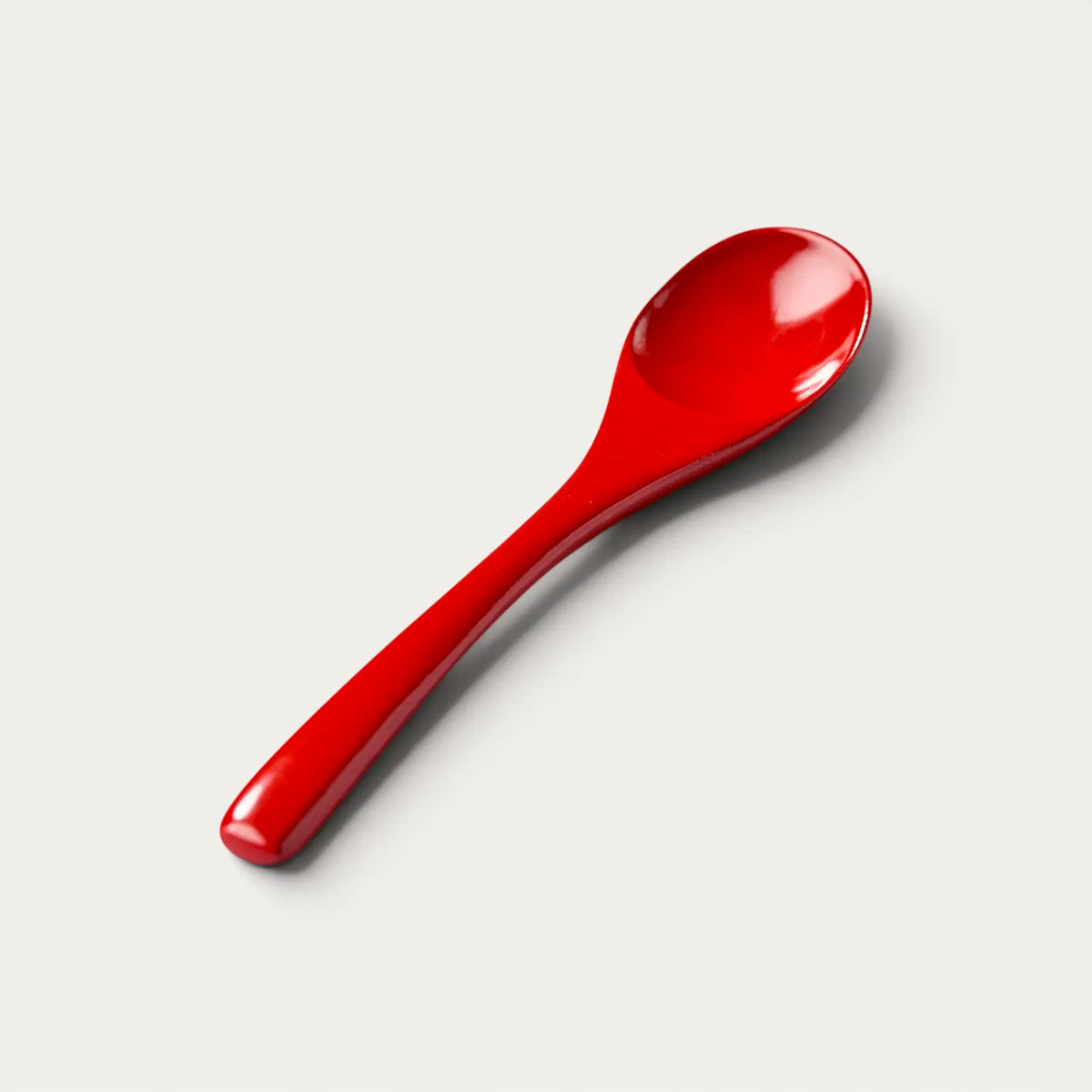 13 cm black camphor wood spoon for chawanmushi