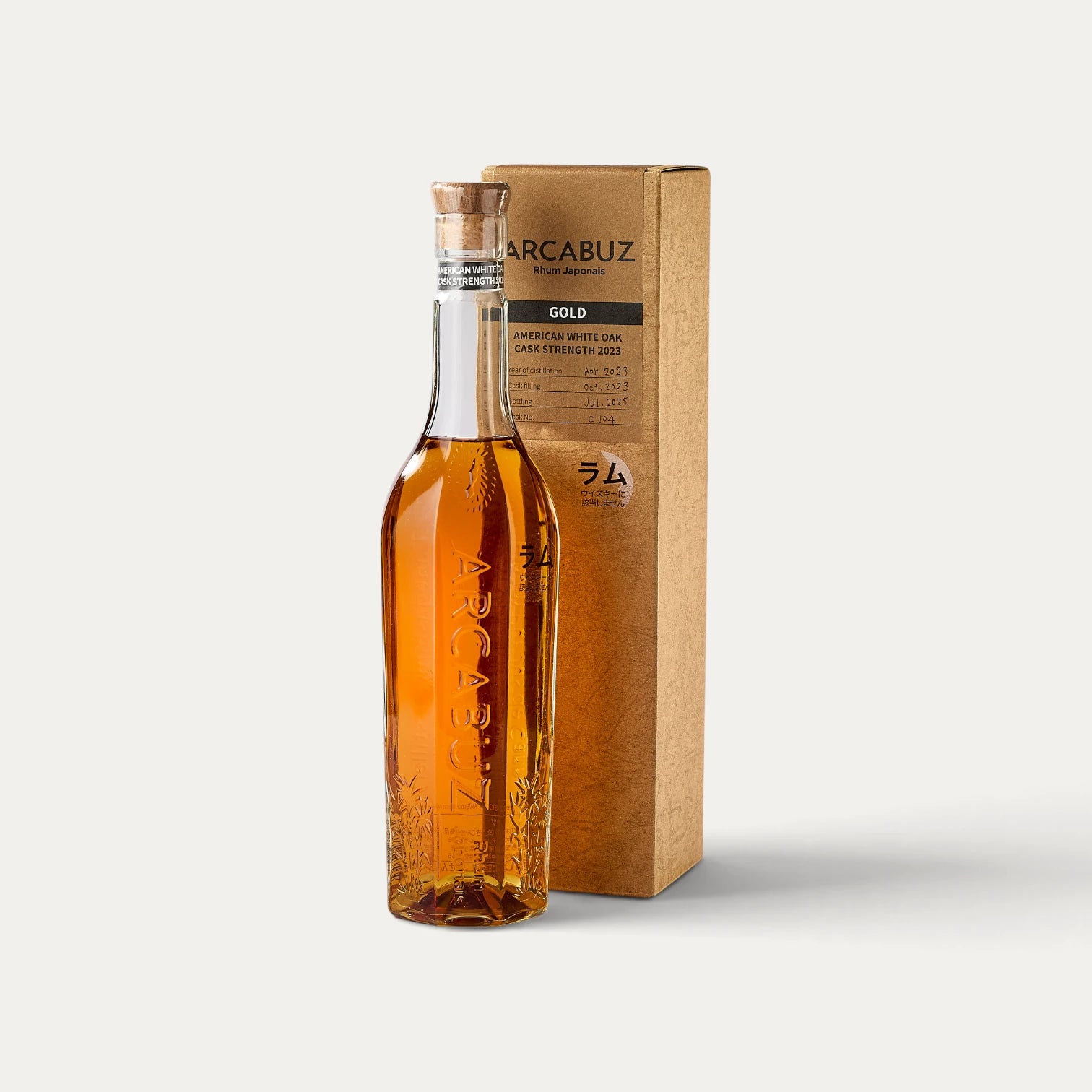 Arcabuz GOLD 2023 vieilli en fût de chêne blanc, 56% - 700ml