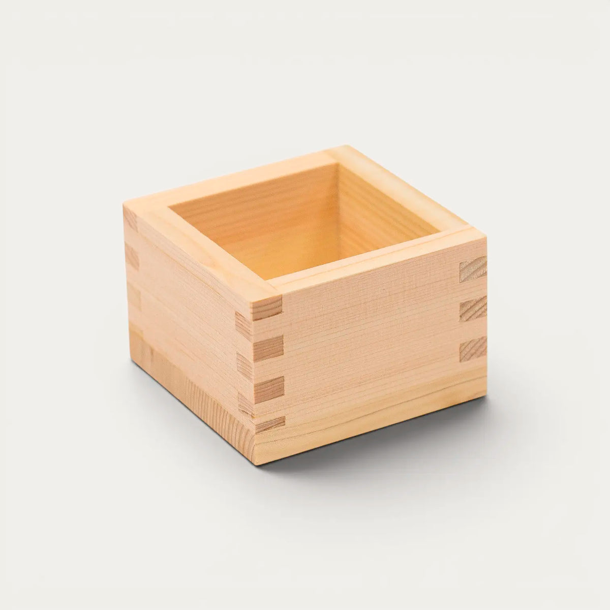 Sake-Behälter Masu 1go aus Hinoki-Holz