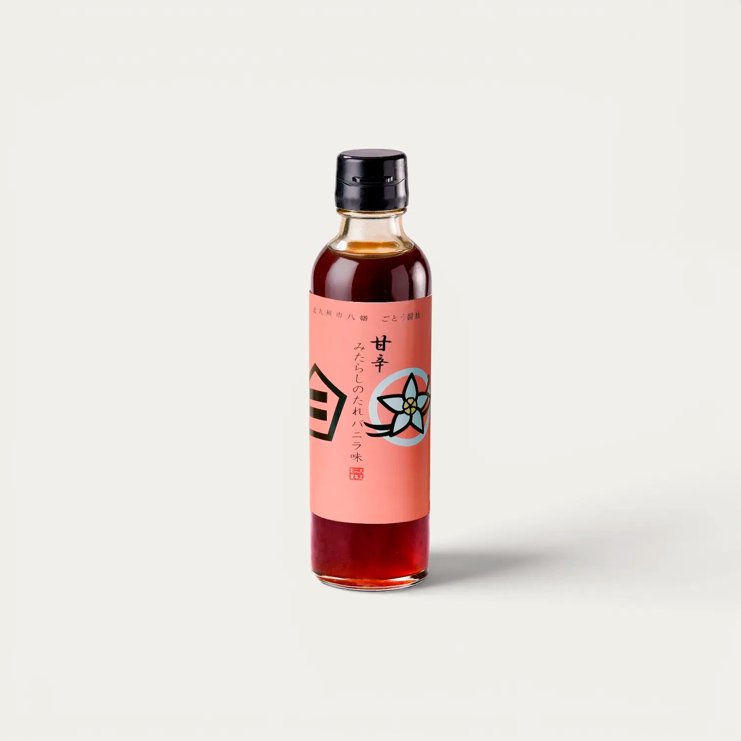 Mitarashi dango-siroop met pittige sojasoesaus en vanille 200 ml