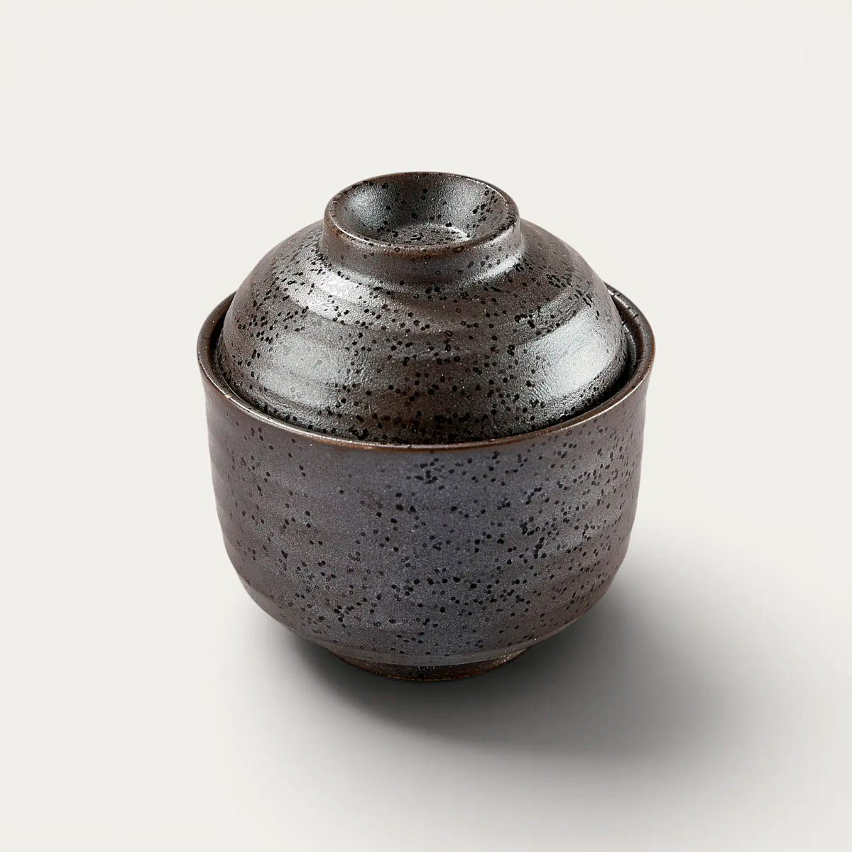 Bol à chawan-mushi, motif glaçure noire,145 ml