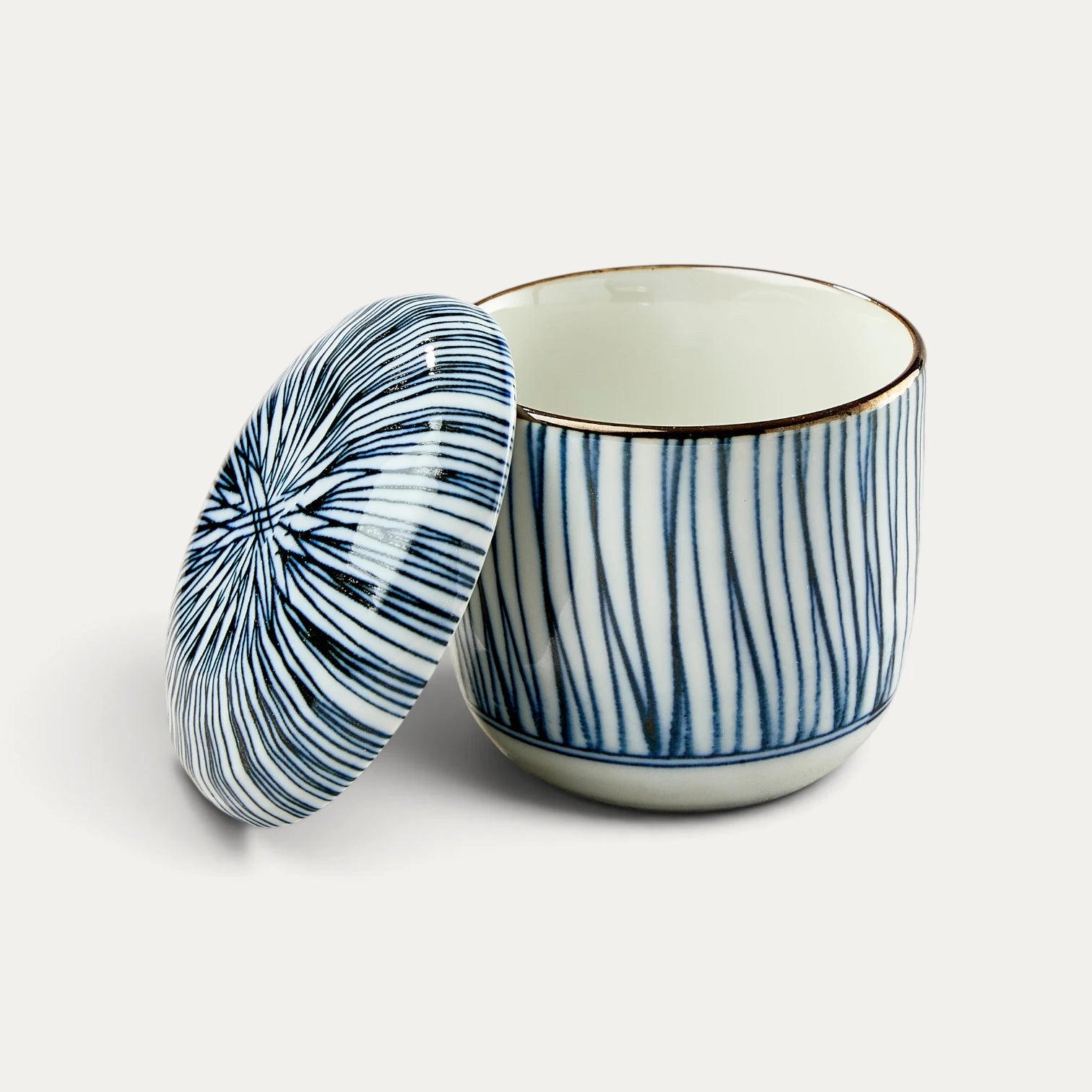 Bol à chawan-mushi, motif Tokusa, 145 ml