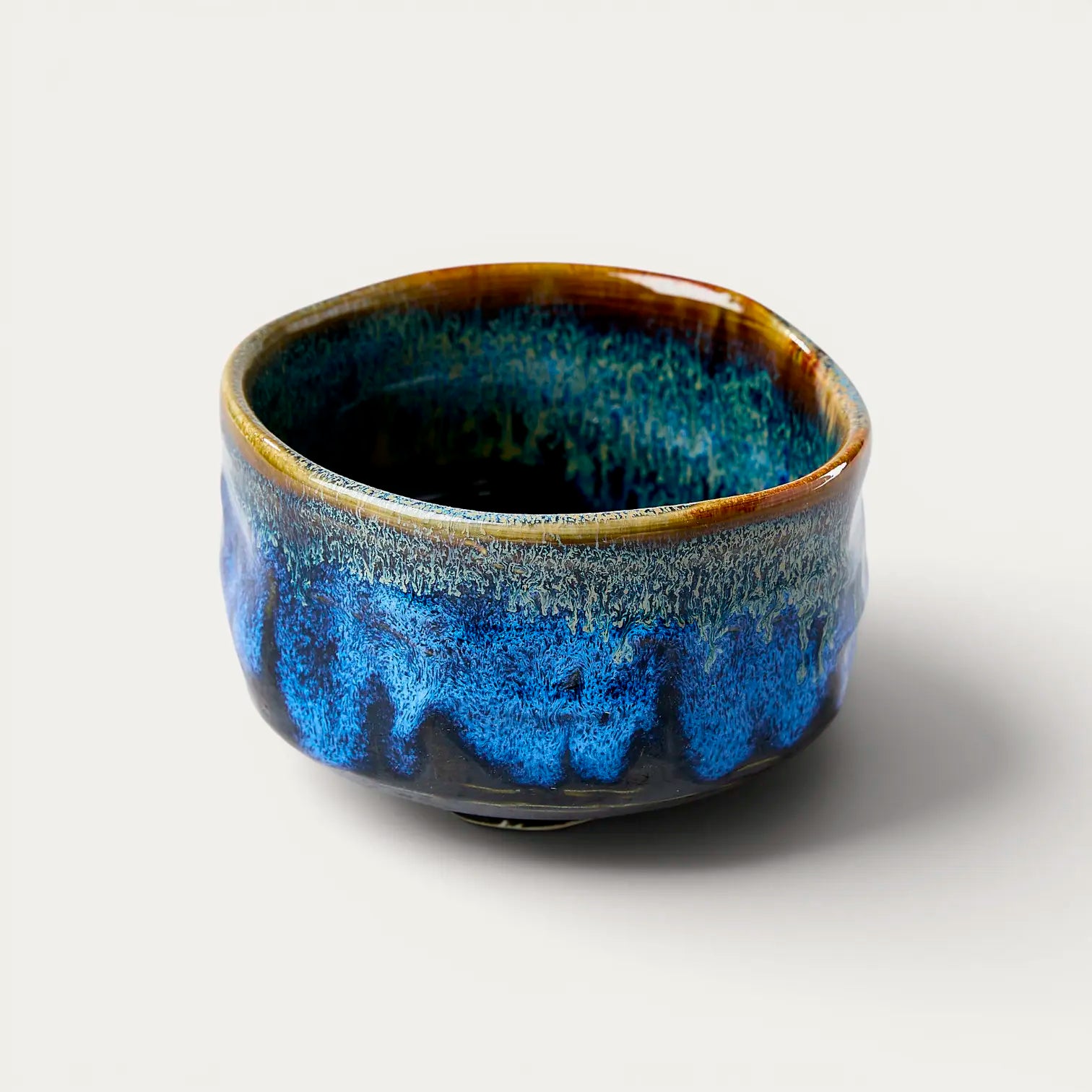Matcha-Teeschale BLACK & BLUE