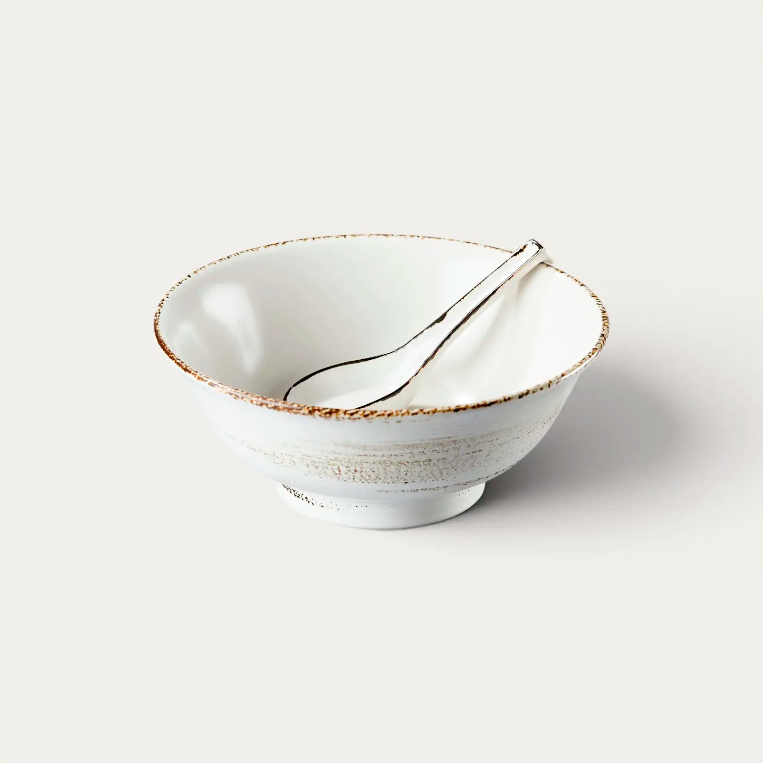 Coffret tigela de ramen Premium 21×8.7 e a sua colher, SABIKOBIKI 1200ml