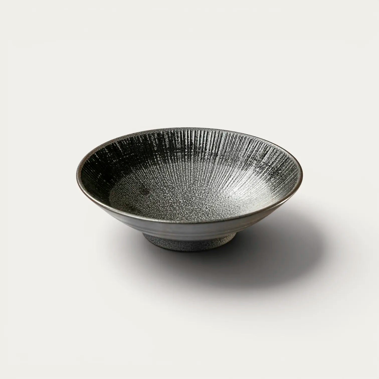 Teller für Somen, Udon … Ton, Ø 21,4 cm, Tiefe 5,2 cm