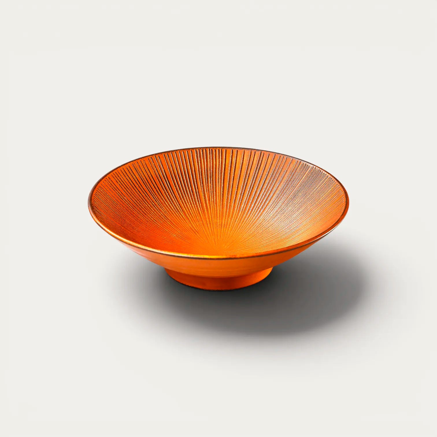 Teller für Somen, Udon … Ton, Ø 21,4 cm, Tiefe 5,2 cm