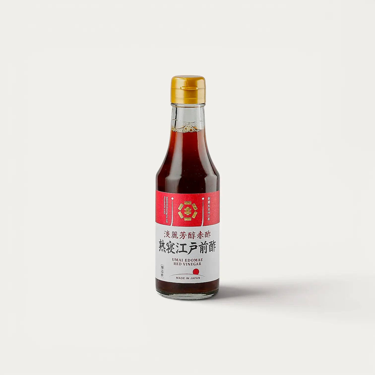 UMAI EDOMAE red rice vinegar - 200ml