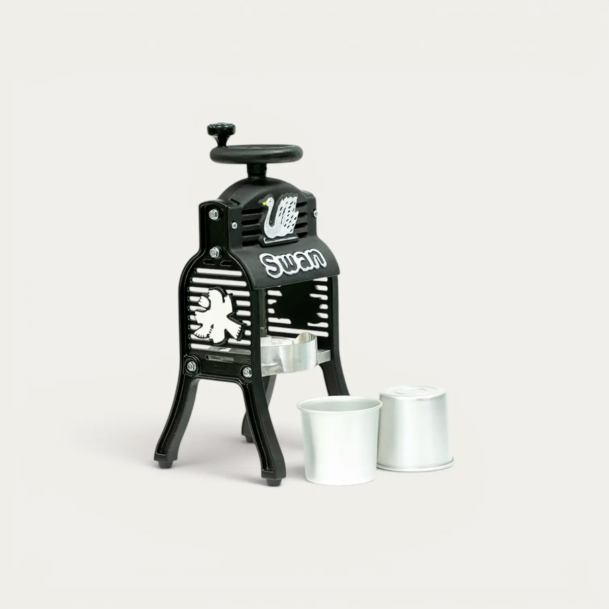 Kakigori- und Crushed-Ice-Mühle Black Swan