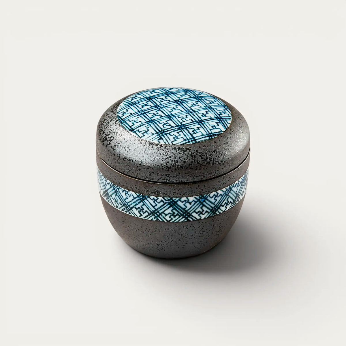 Bol à chawan-mushi, motif black crystal
