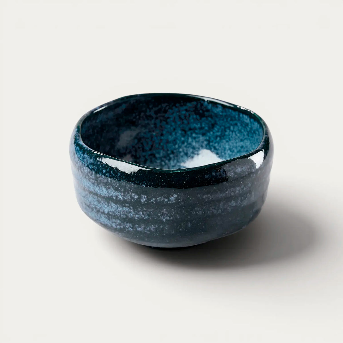 Ciotola da tè matcha Motivo AOYU NAGASHI