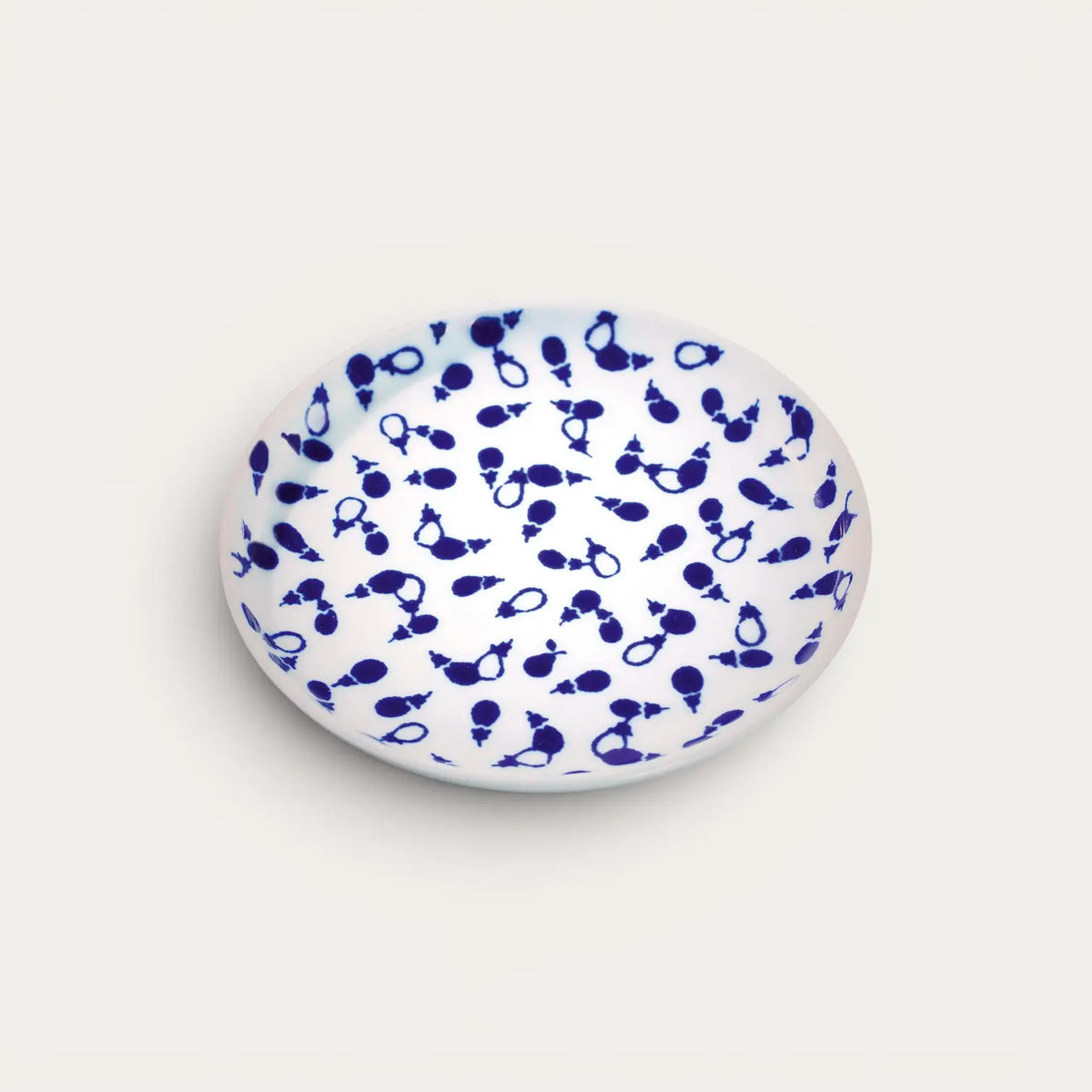 Nikko porcelain, flat plate 15.5 cm hemp décor