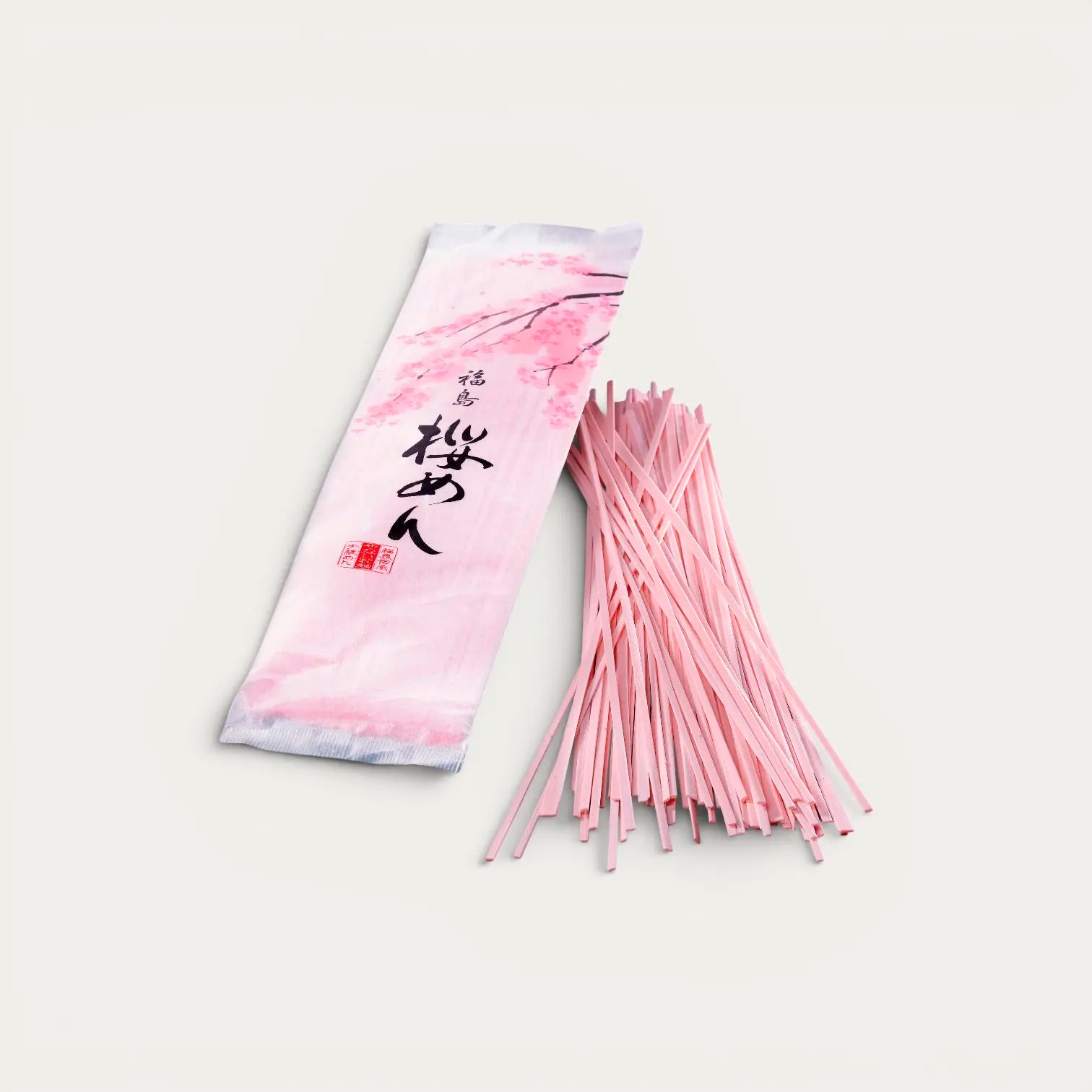 Sakura Men Sômen mit Sakura-Kirschblättern - 180g
