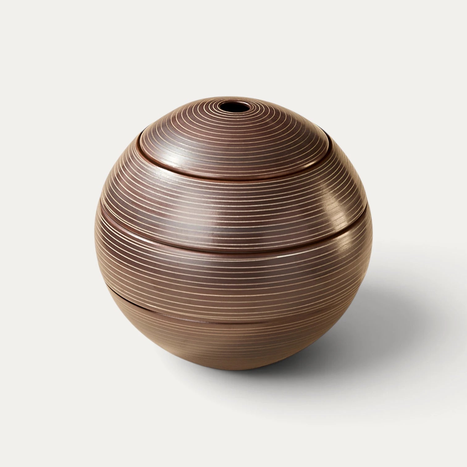 Jubako Bento Sphere 3 Tiers - Sabisenkoku pattern