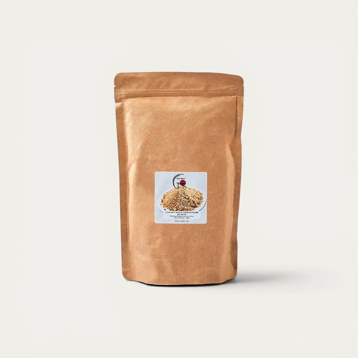 Schwarzer Rohrzucker Kokuto naturbelassen, gemahlen, IHEYA - 1kg