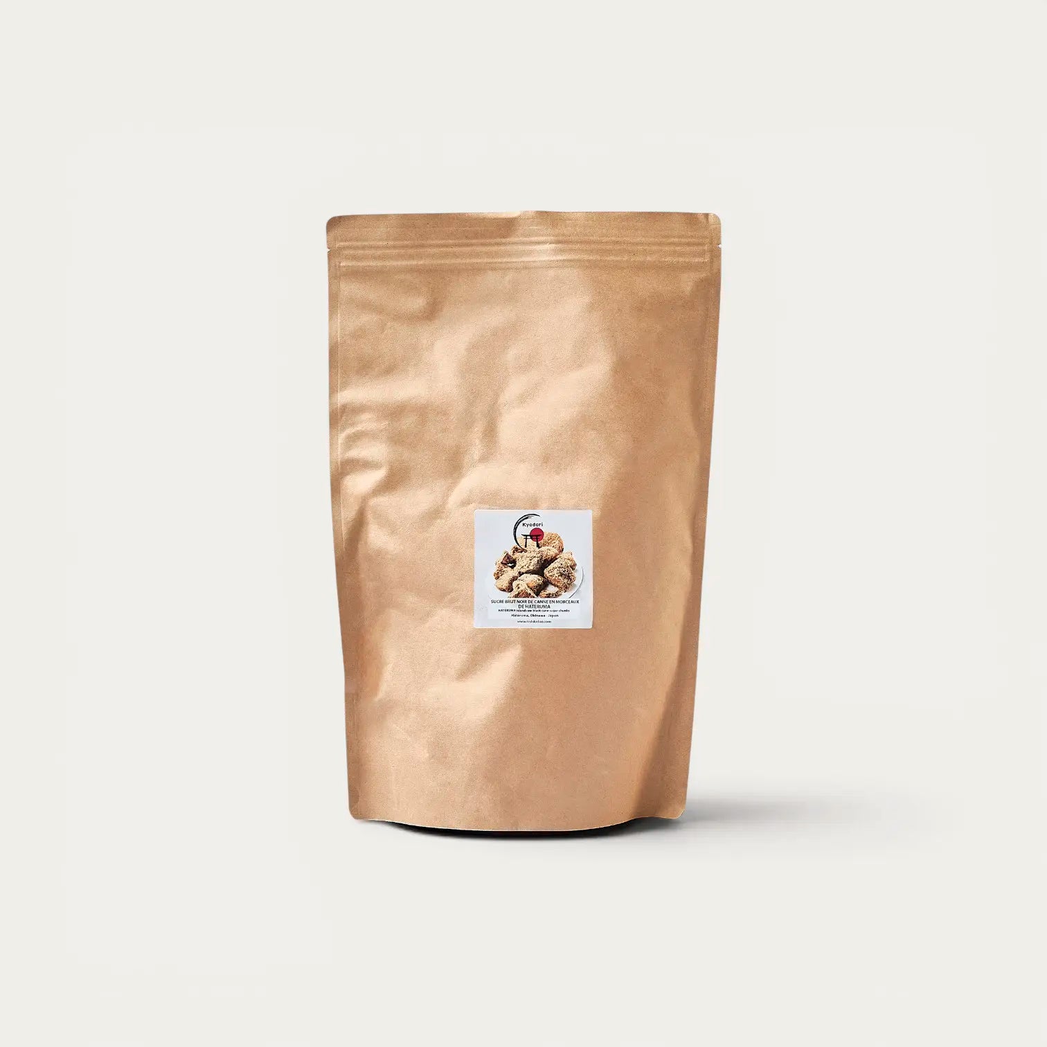 Refined raw cane Kokuto brown sugar chunks, HATERUMA - 1kg