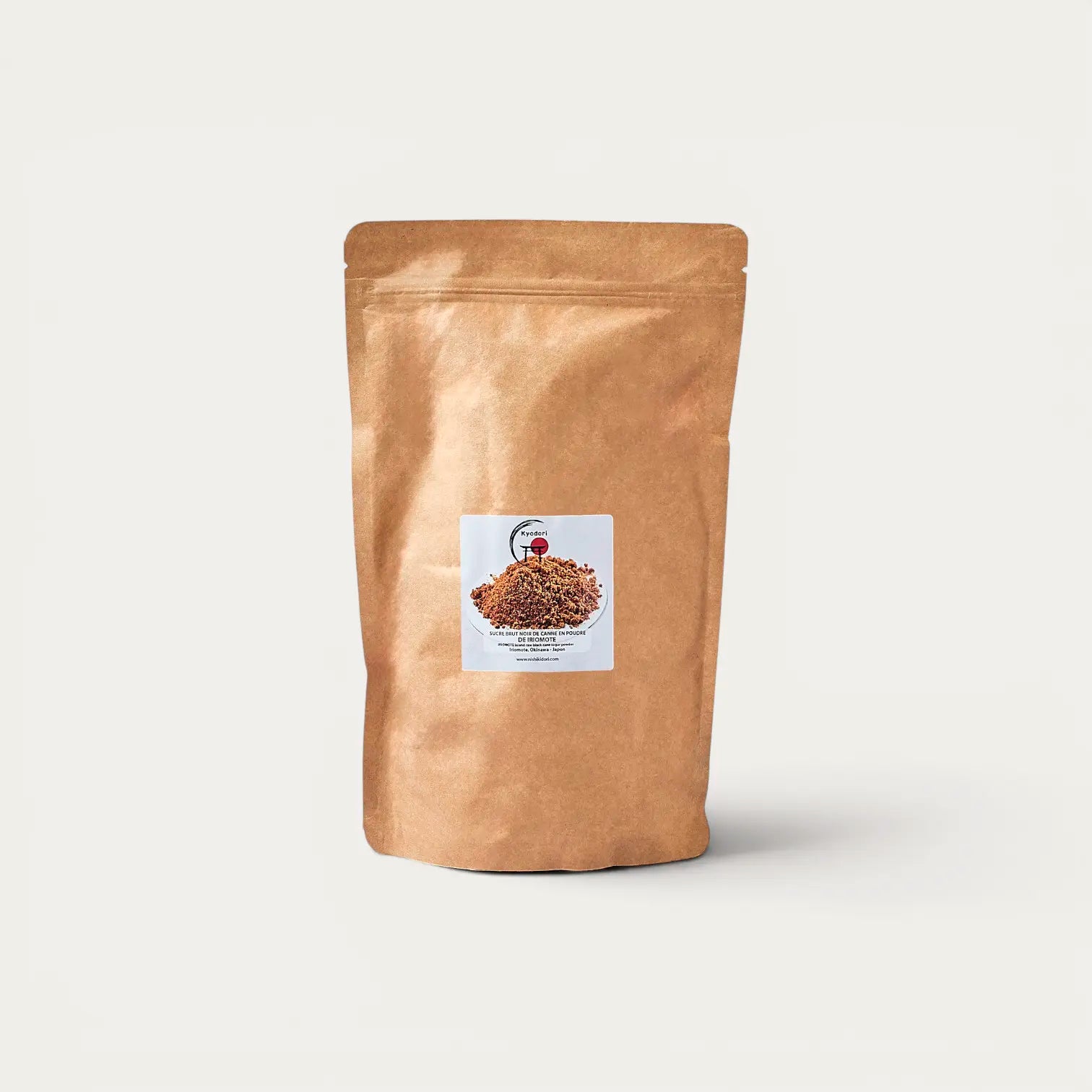 Refined raw cane Kokuto brown sugar powder, IRIOMOTE - 1kg
