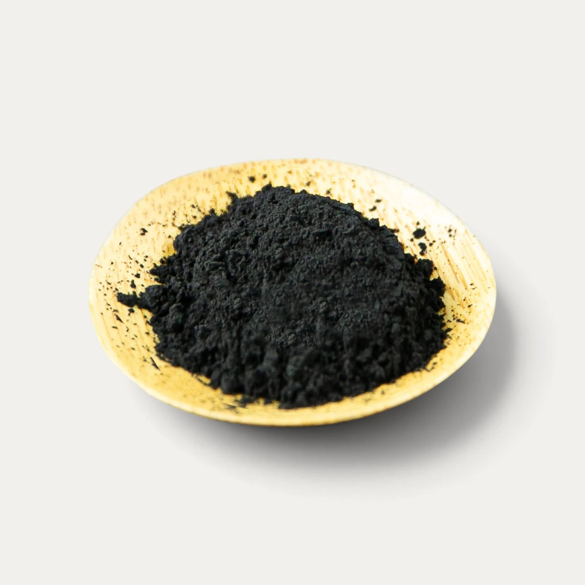 Pó de carvão vegetal de bambu