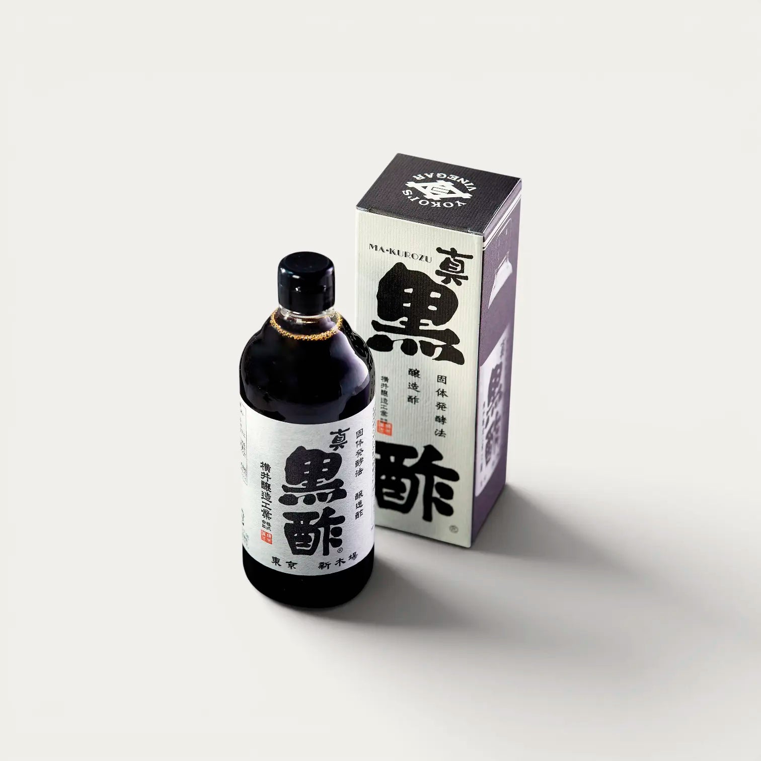 Zwarte rijst- en tarweazijn Makkurozu - 500 ml