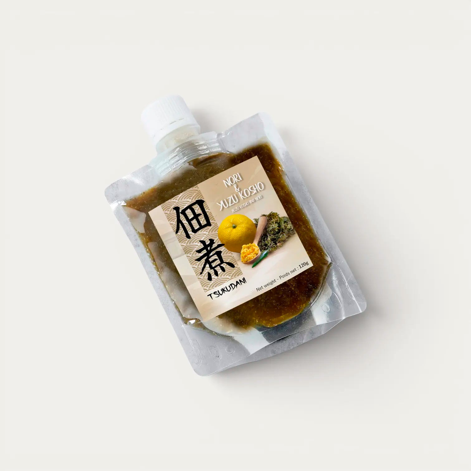 Yuzu kosho and nori tsukudani - 120g