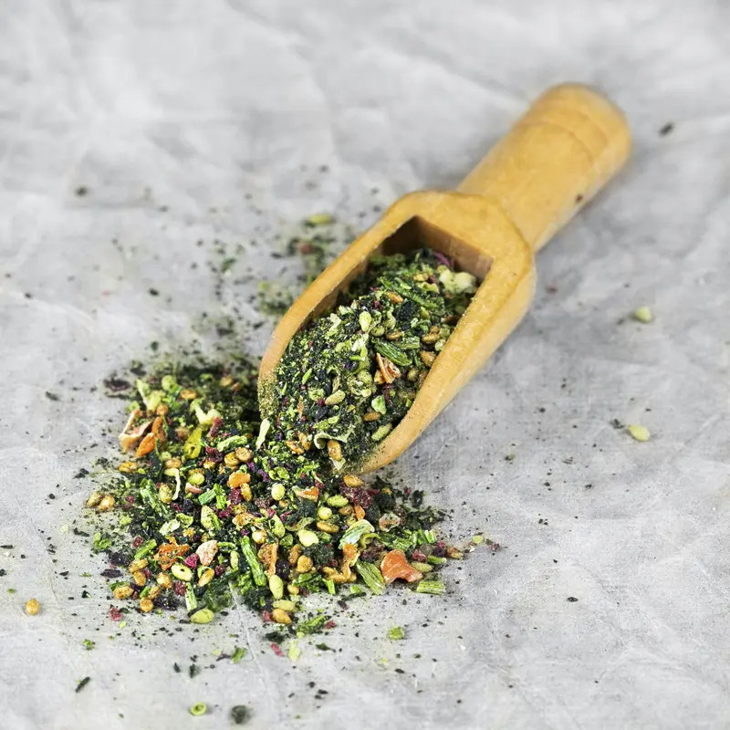 Furikake, sesam, ume i povrće