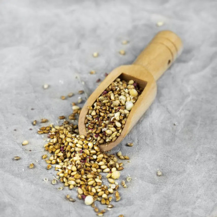 FURIKAKE SÉSAMO, CIRUELA UME Y SALSA DE SOJA
