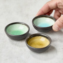 3 Round cups for soy sauce or appetizers