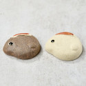 Ruhenbehälter, brauner Hase Ruhenbehälter, brauner Hase