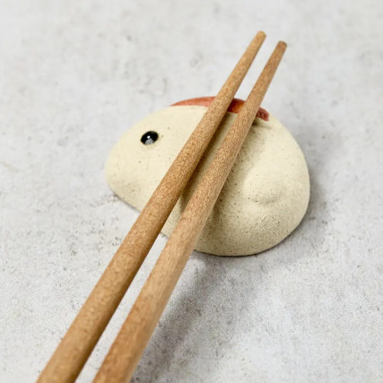 Handcrafted chopstick rest