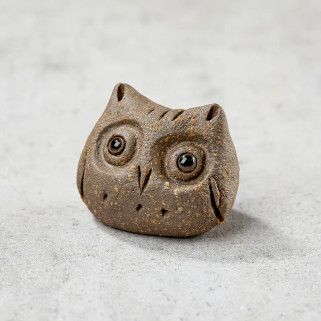 Repose baguettes artisanal, tête de hibou