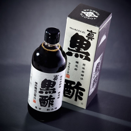 Vinaigre noir de riz et blé Makkurozu