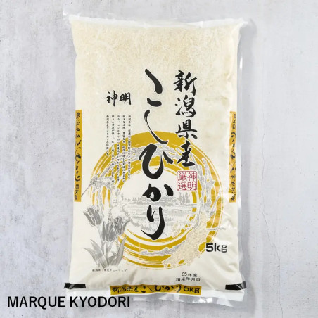 Koshihikari Rice från Niigata - Kyodori Brand -