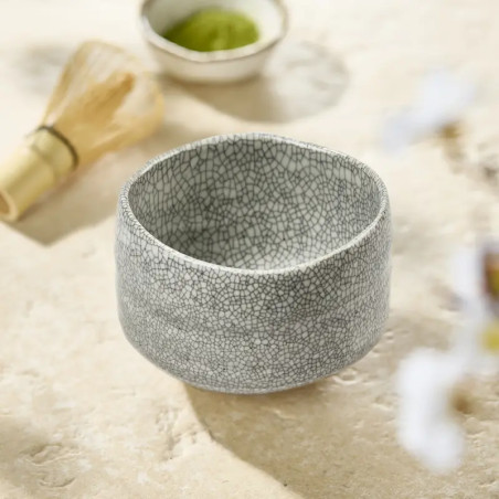 Bol à thé matcha Motif SUMI KANNYU
