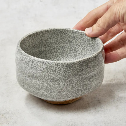 Cuenco para té matcha, diseño SUMI KANNYU