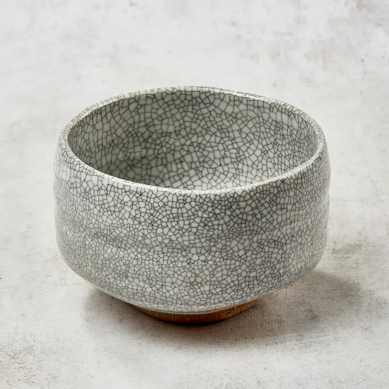 Matcha Tea Bowl Pattern Sumi Kannyu