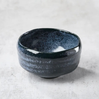 Bol à thé matcha Motif AOYU NAGASHI 